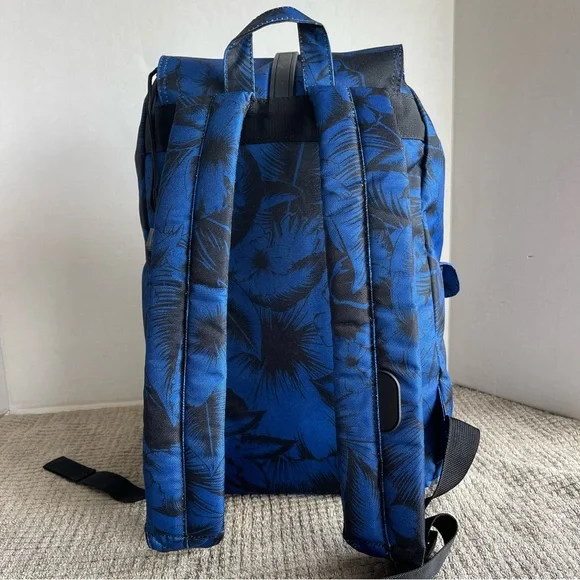 Herschel Supply Co. Dawson Blue Hawaiian Print Backpack - Picture 7 of 16
